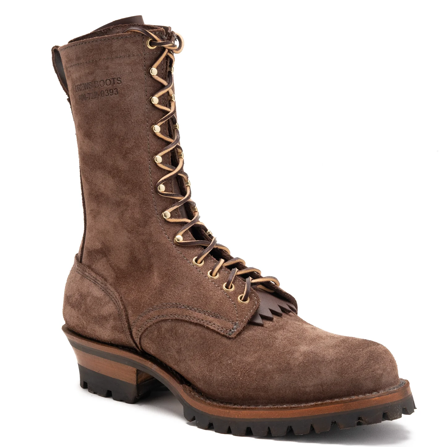 Compliant wildland fire boot example